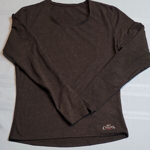 Hot Chillys Women's Long Sleeve Tee - Black